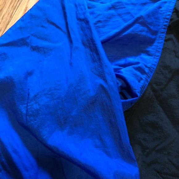 VINTAGE 90s Nike Royal blue BIG logo quarter zip jacket white label retro 1s - Picture 4 of 8